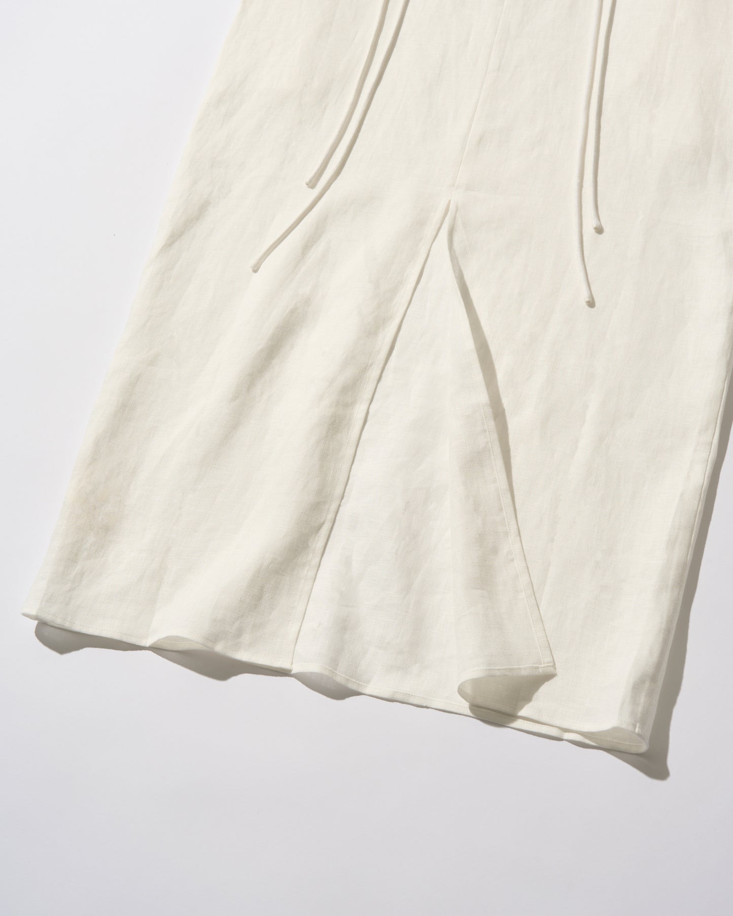 [7/2new]linen loop onepiece white