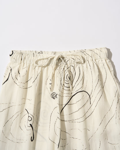 [8/13new]Sketch linen pants