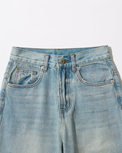 [9/17new]Washed Fade Denim