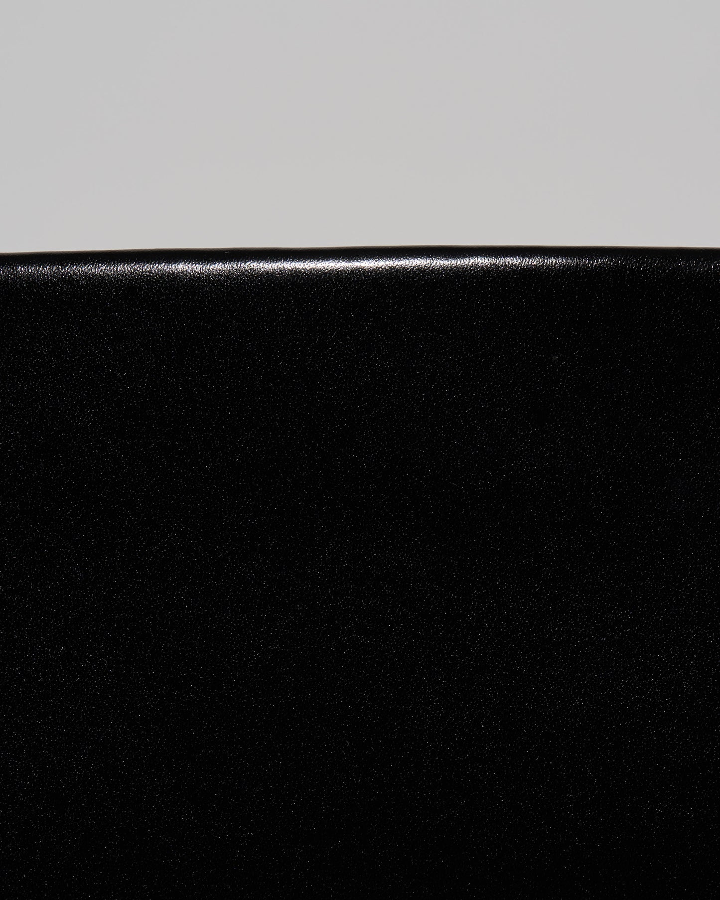 [8/27new]slim leather handle bag black