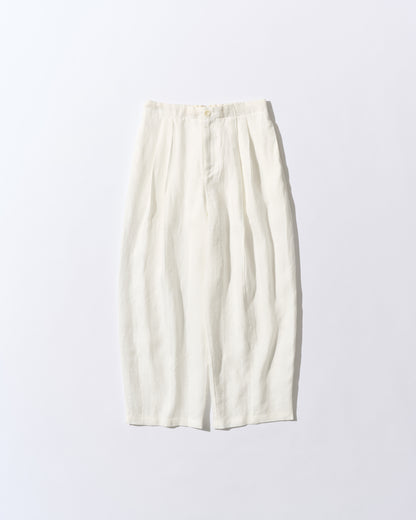 [7/30new]easy linen wide pants white