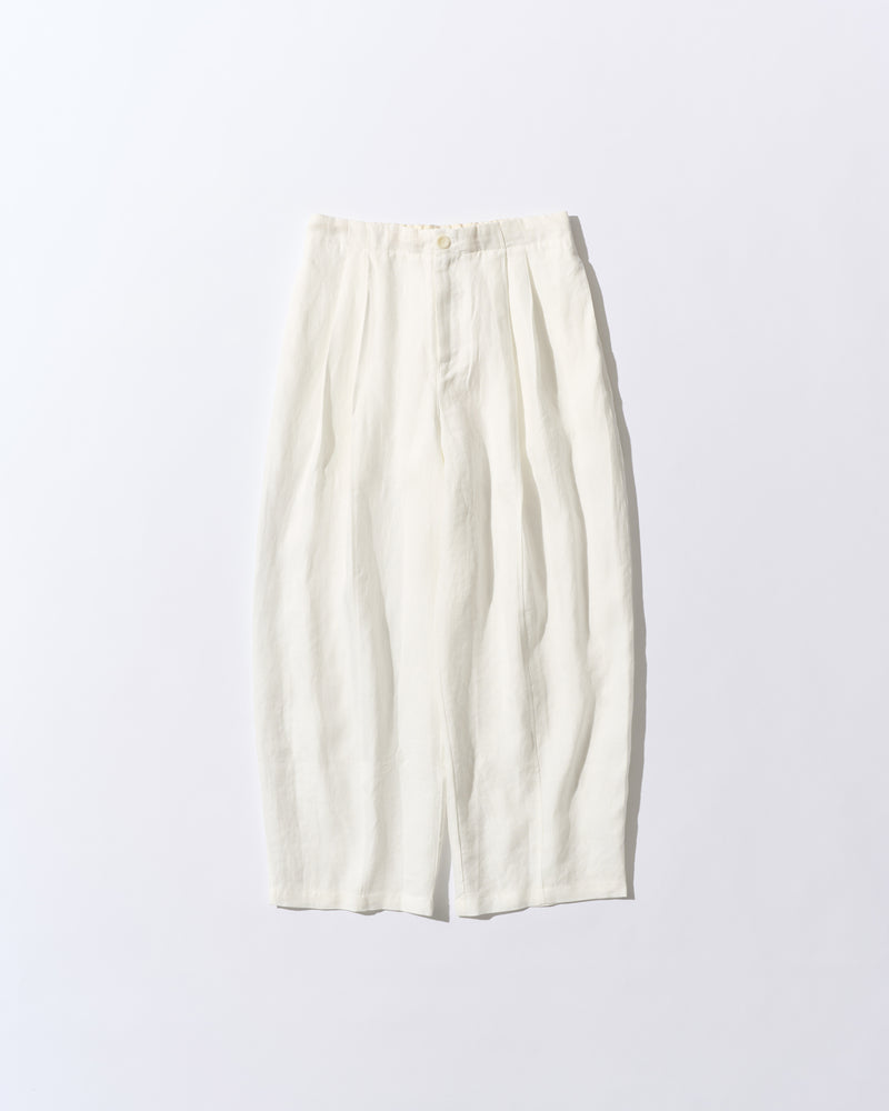 [7/30new]easy linen wide pants white