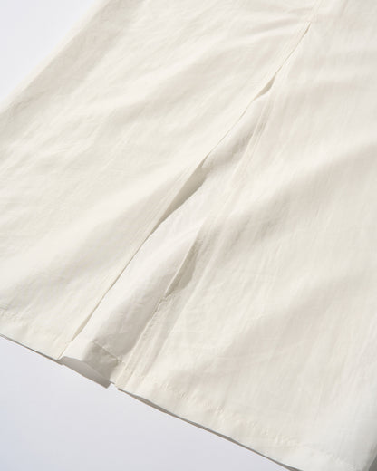 [8/27new]straight silk skirt white