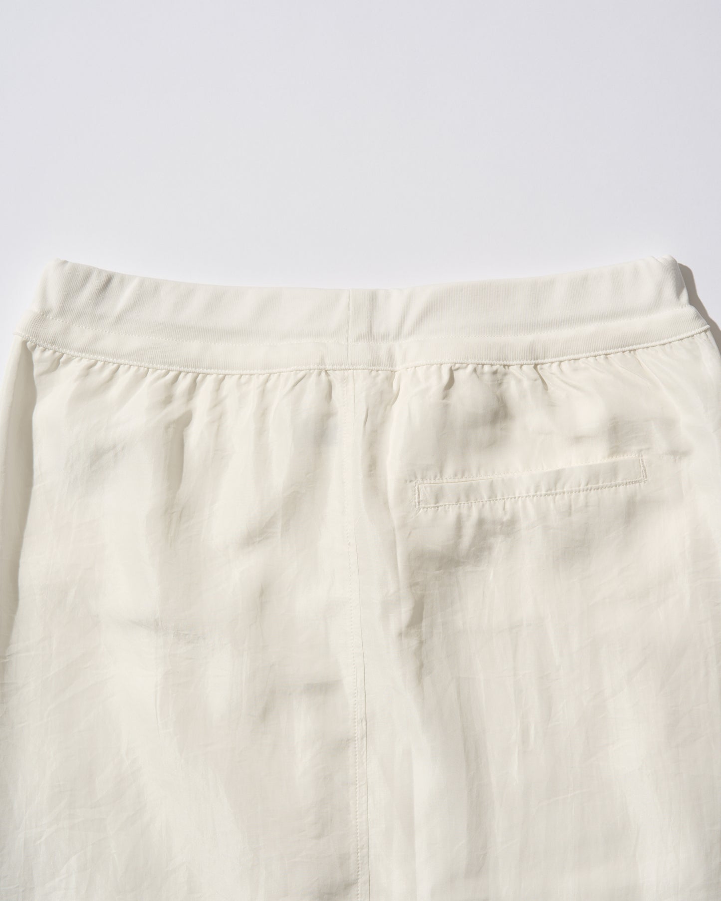 [8/27new]straight silk skirt white