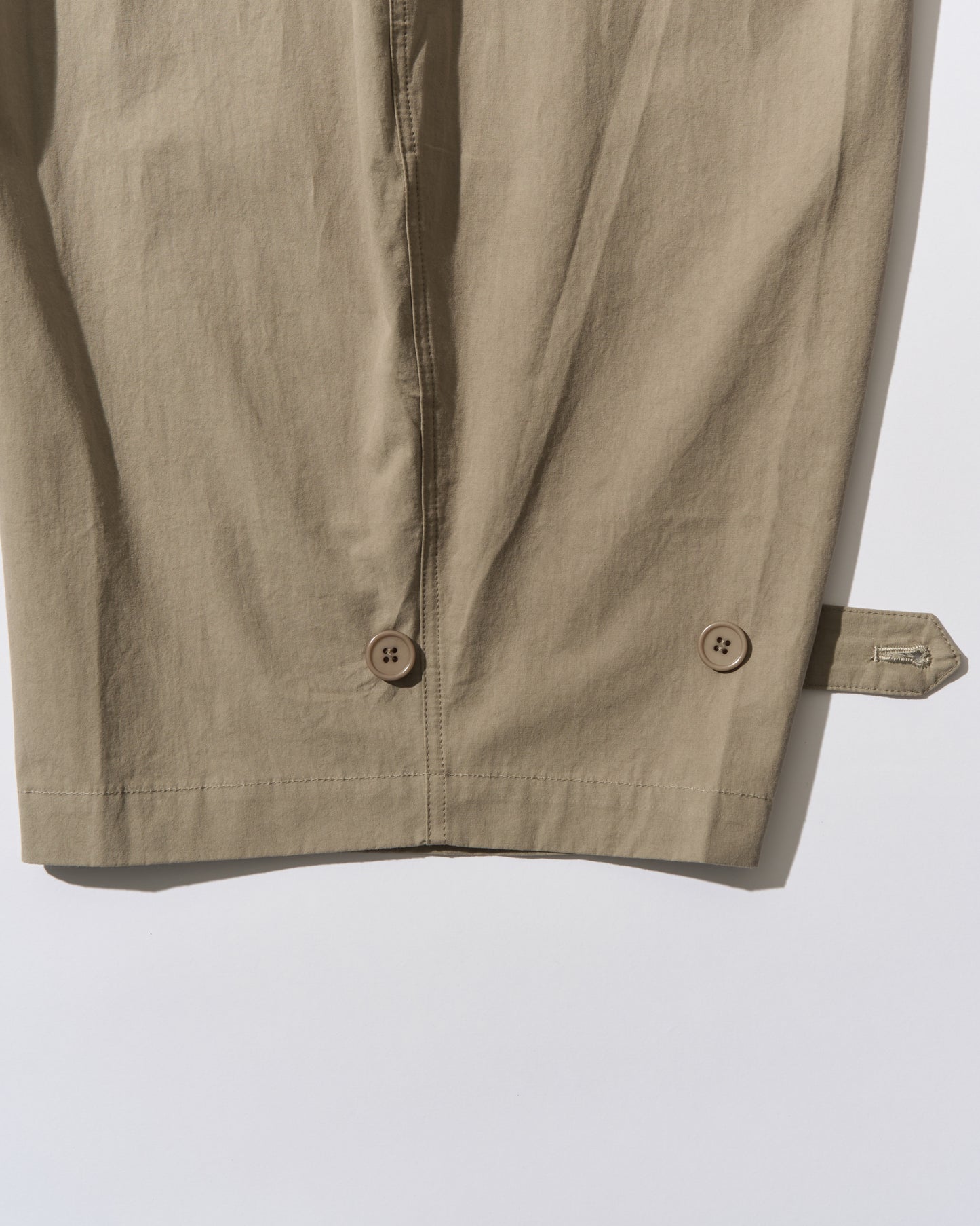 [7/9new]front volume balloon pants khaki