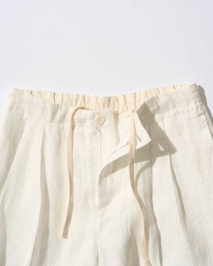 [7/30new]easy linen wide pants white