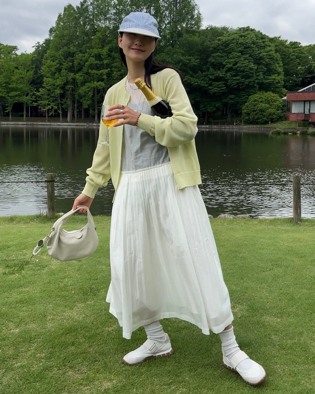 ［6/11new］Belt Fit Shoes white