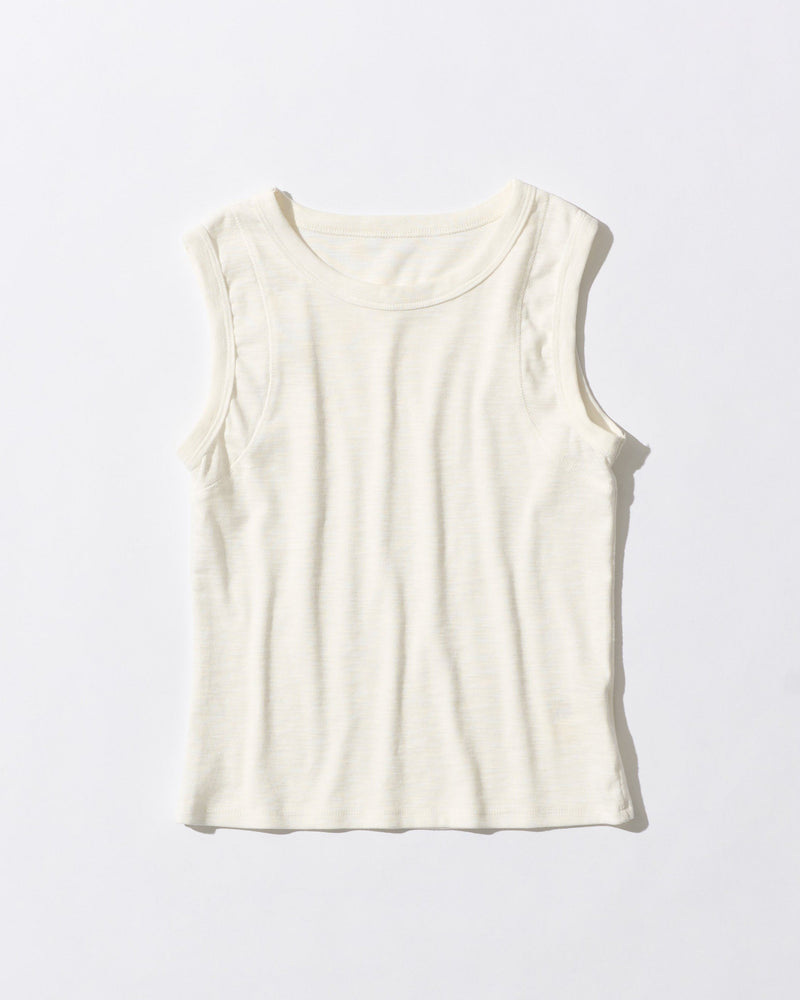 [7/16new]fat Tank Top white