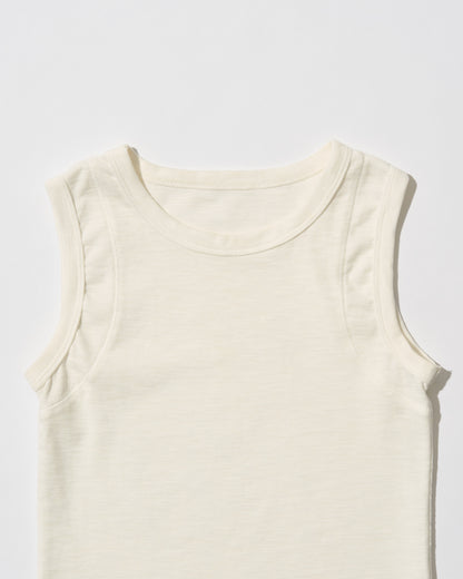 [7/16new]fat Tank Top white