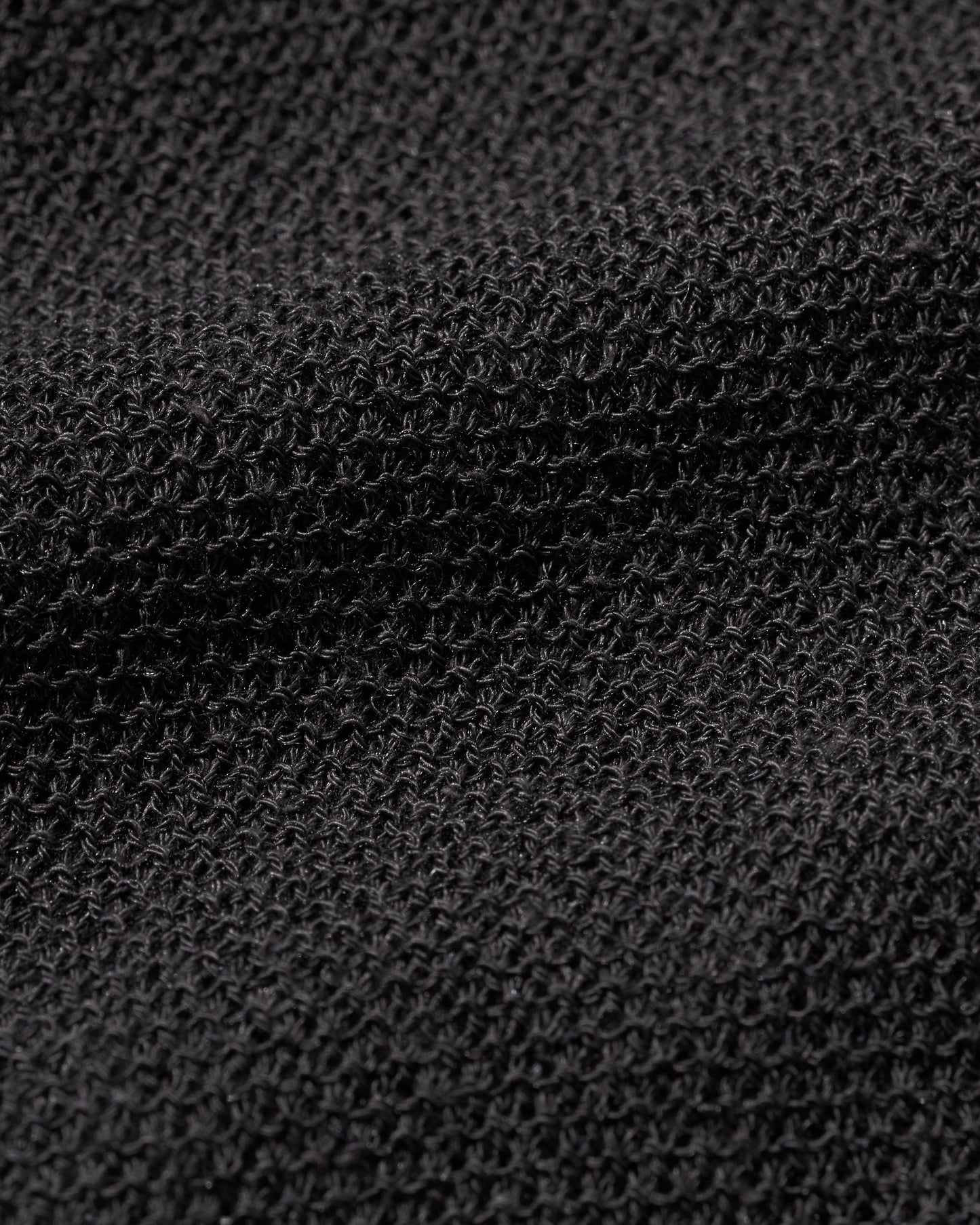 [9/10new]linen Summer Knit Polo gray