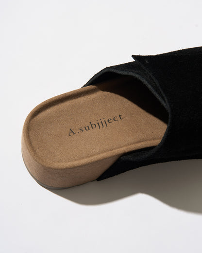 ［8/13new］Suede Leather sandal