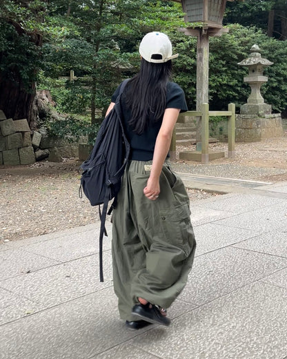 Cargo Parachute Pants khaki