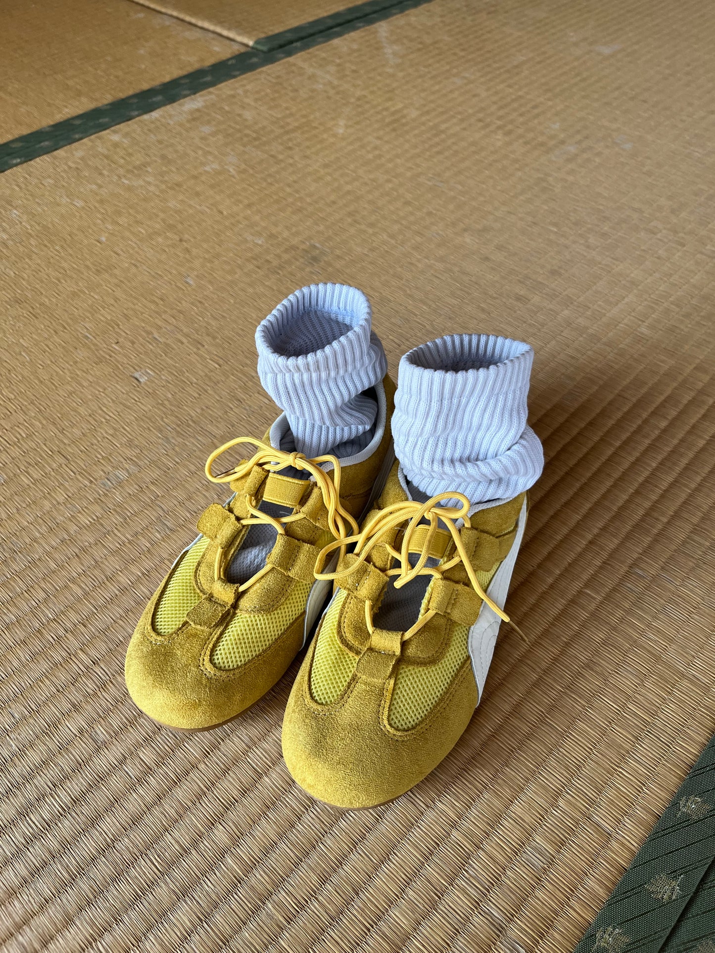 [8/28new][予約] Ballet Line Sneakers yellow 9月下旬入荷予定