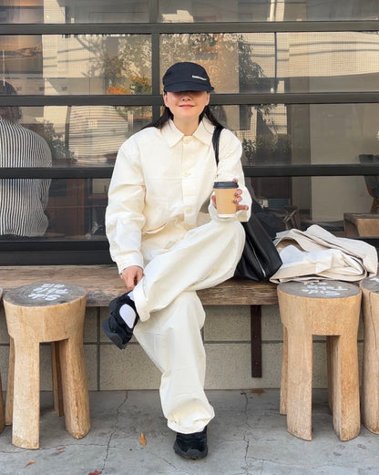 ［4/5restock］ Cotton Canvas Soft Work Jacket