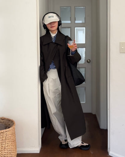 [12/4new]Cotton Canvas Coat khaki 12月下旬入荷分