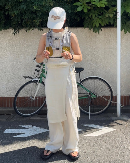 [予約]west loop lap pants ivory 9月下旬～10月初旬