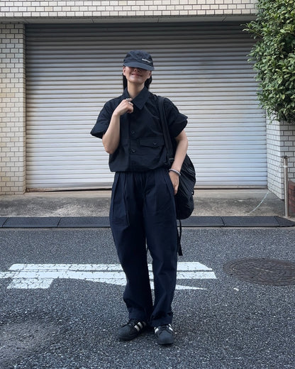 [10/16new] paper like tuck pants