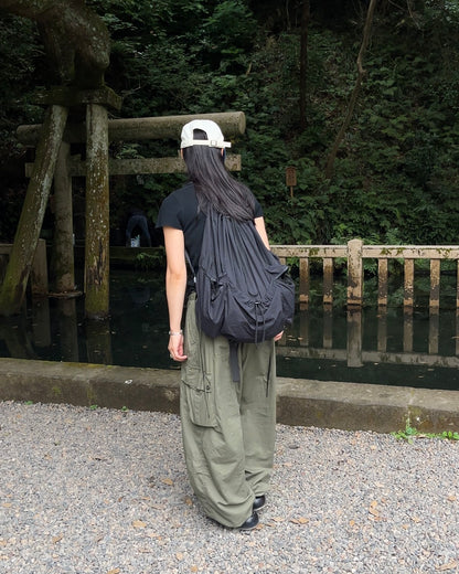 Cargo Parachute Pants khaki