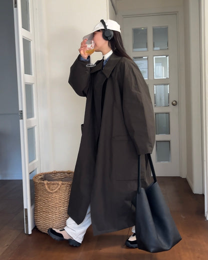 [12/4new]Cotton Canvas Coat khaki 12月下旬入荷分