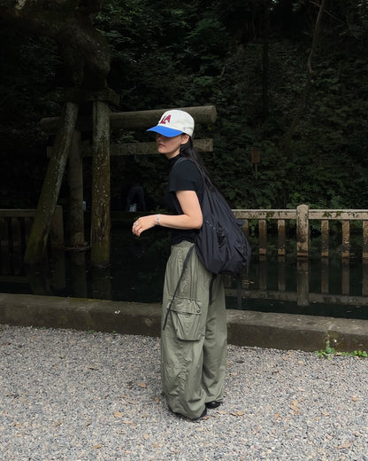 Cargo Parachute Pants khaki