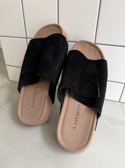 ［8/13new］Suede Leather sandal