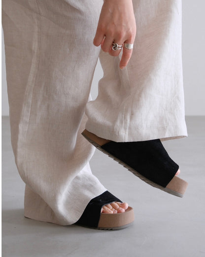［8/13new］Suede Leather sandal