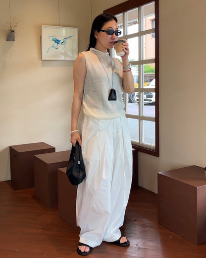 [6/4new]Dry Touch Knit white
