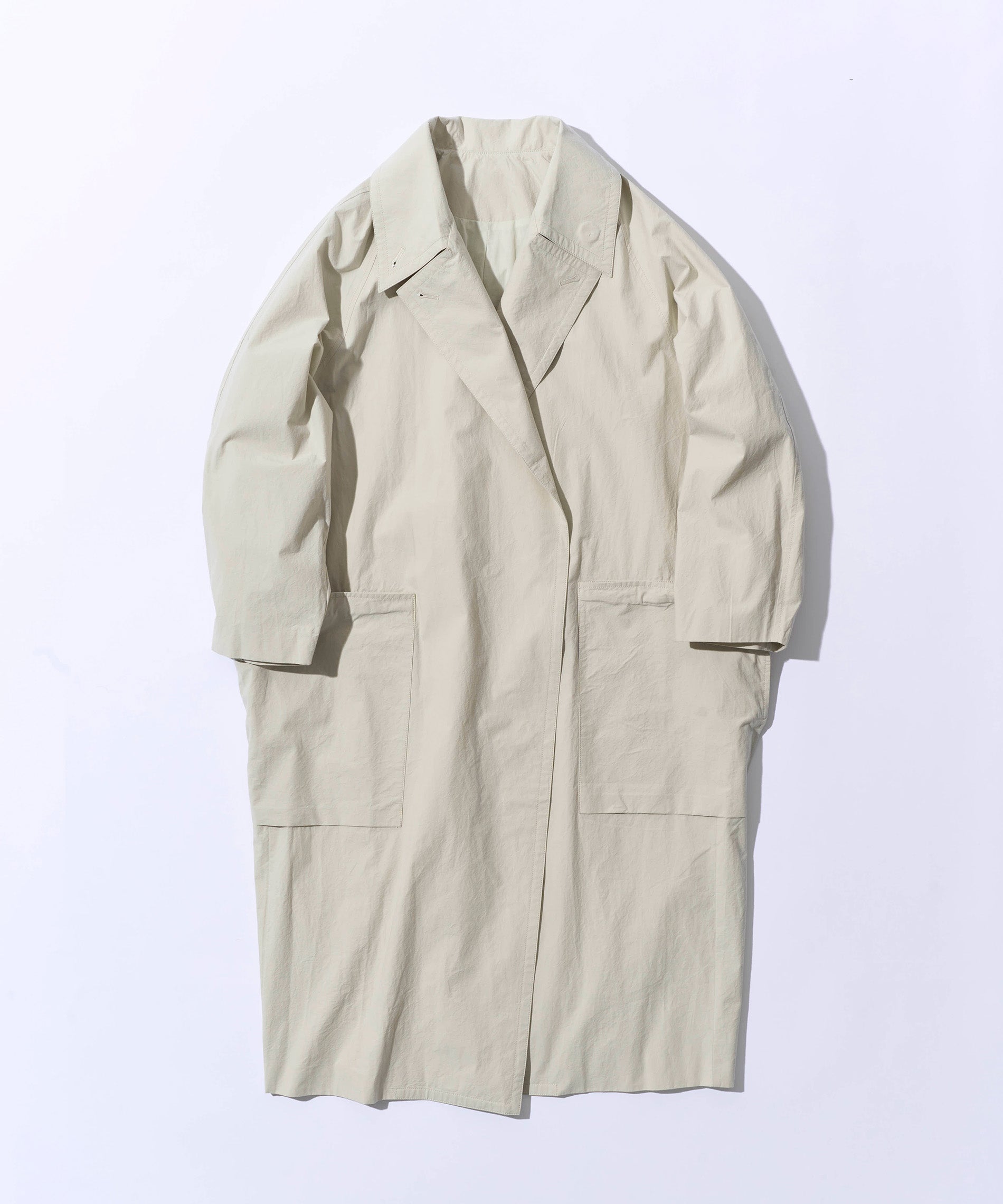 Cotton Canvas Coat ivory – A.subjjject