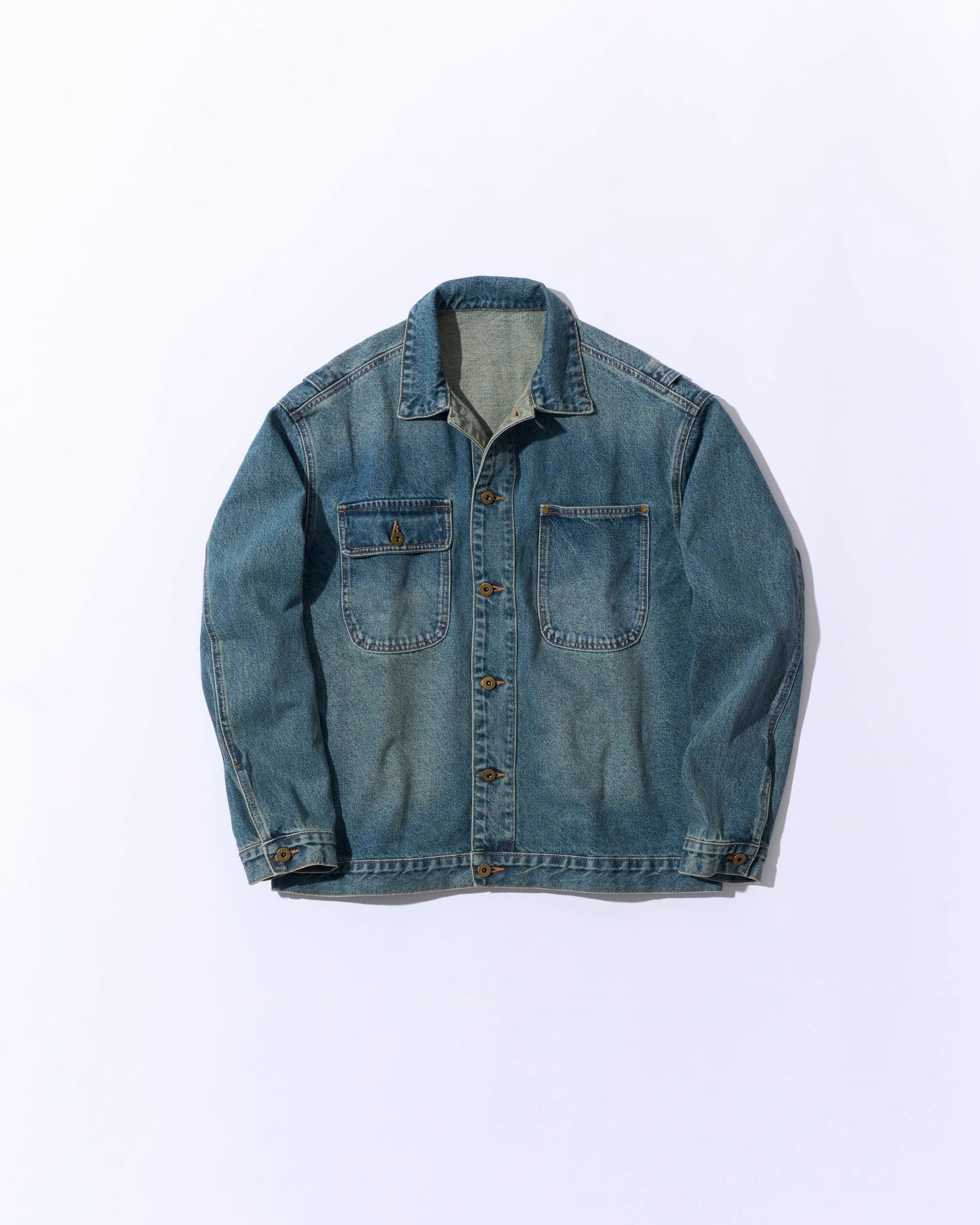 [10/30 new]Washed Denim set  blue 11月下旬〜12月上旬入荷分