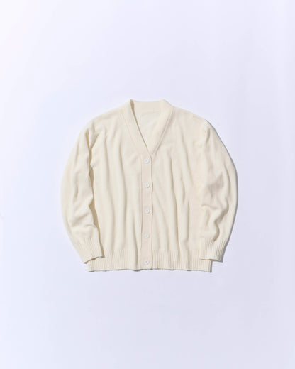 Pure Wool Relax Cardigan white