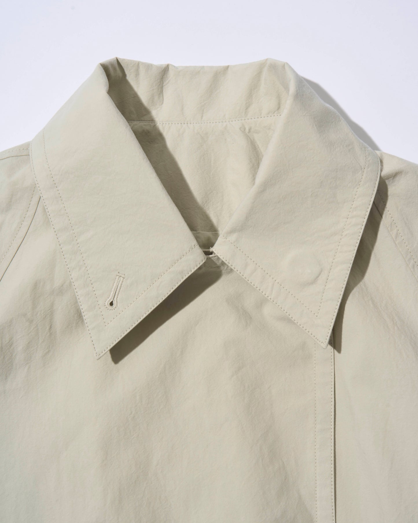 [12/4new]Cotton Canvas Coat ivory