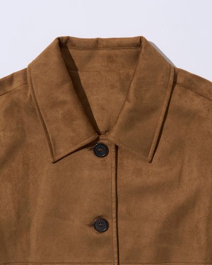 Suede Touch Box Jacket