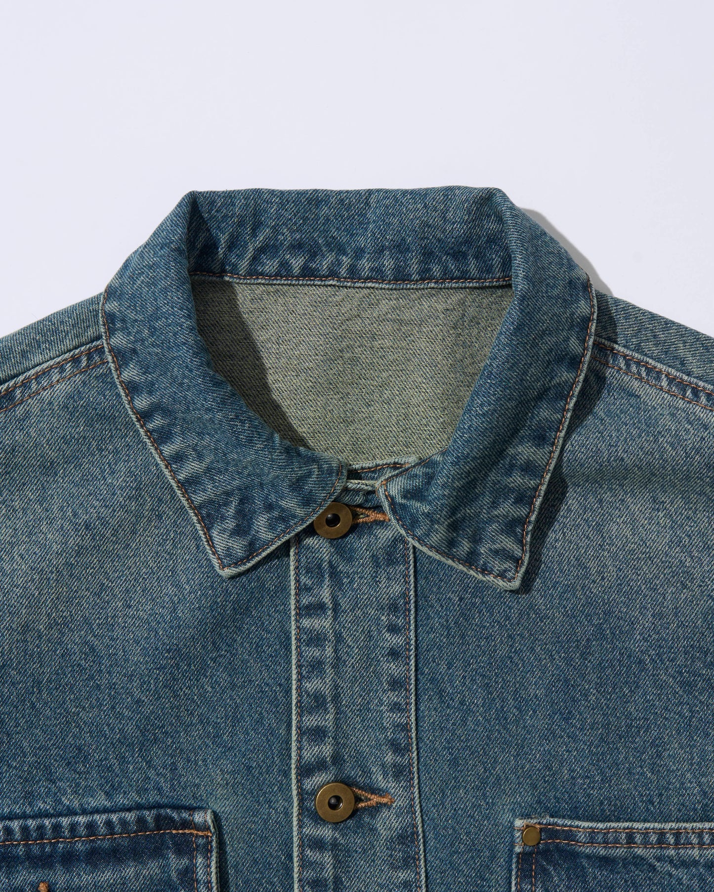 [10/30 new]Washed Denim set  blue 11月下旬〜12月上旬入荷分