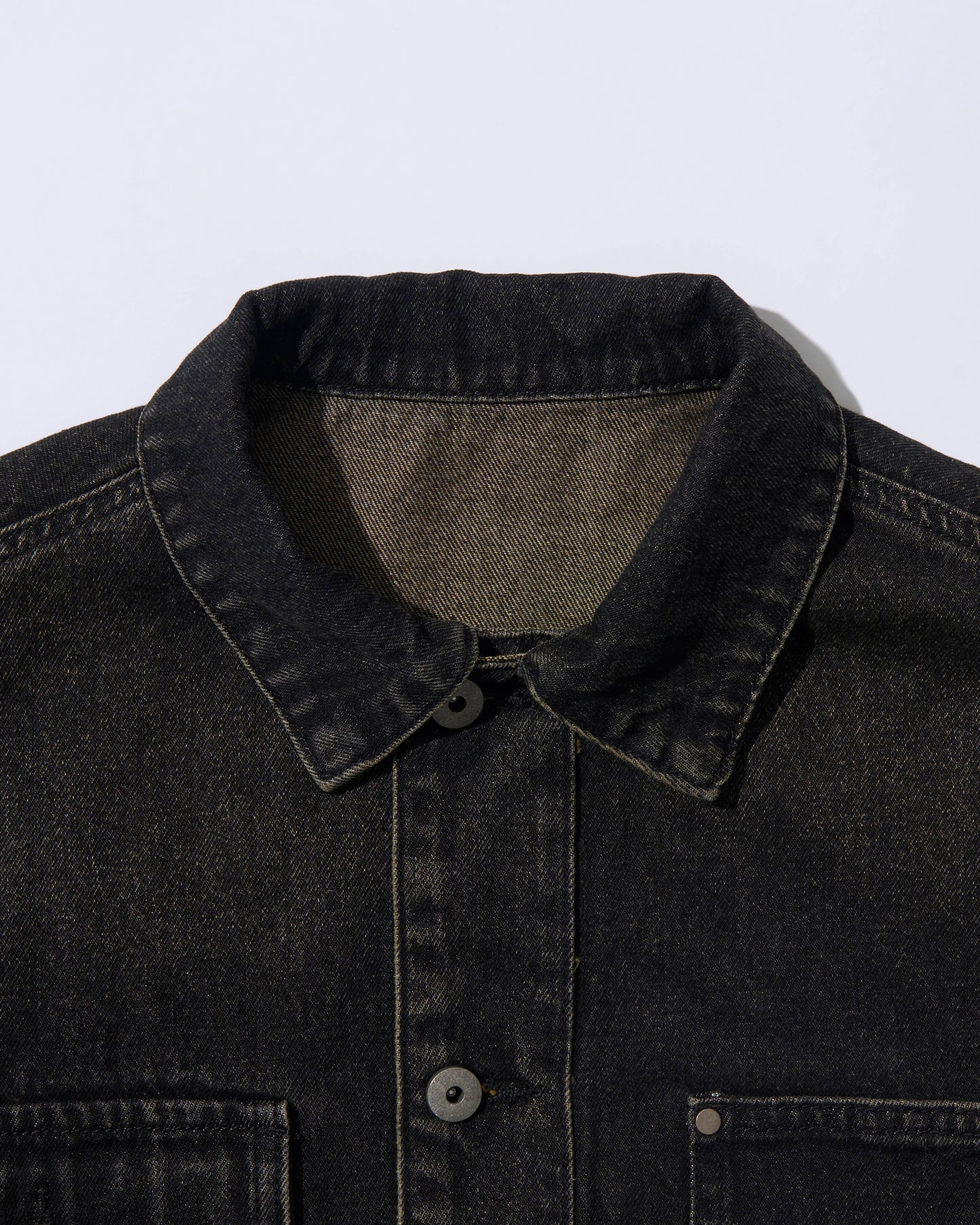 [10/30 new]Washed Denim set  black 11月下旬〜12月上旬入荷分