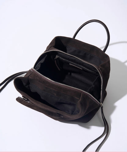 ［11/16restock］Suede Boston square bag S 12月中旬入荷分