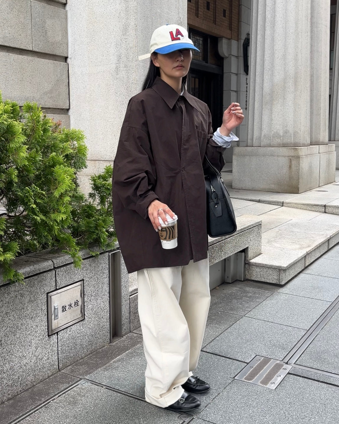 [9/18new][予約]Cotton Wide-Leg Pants 10月初旬～中旬入荷