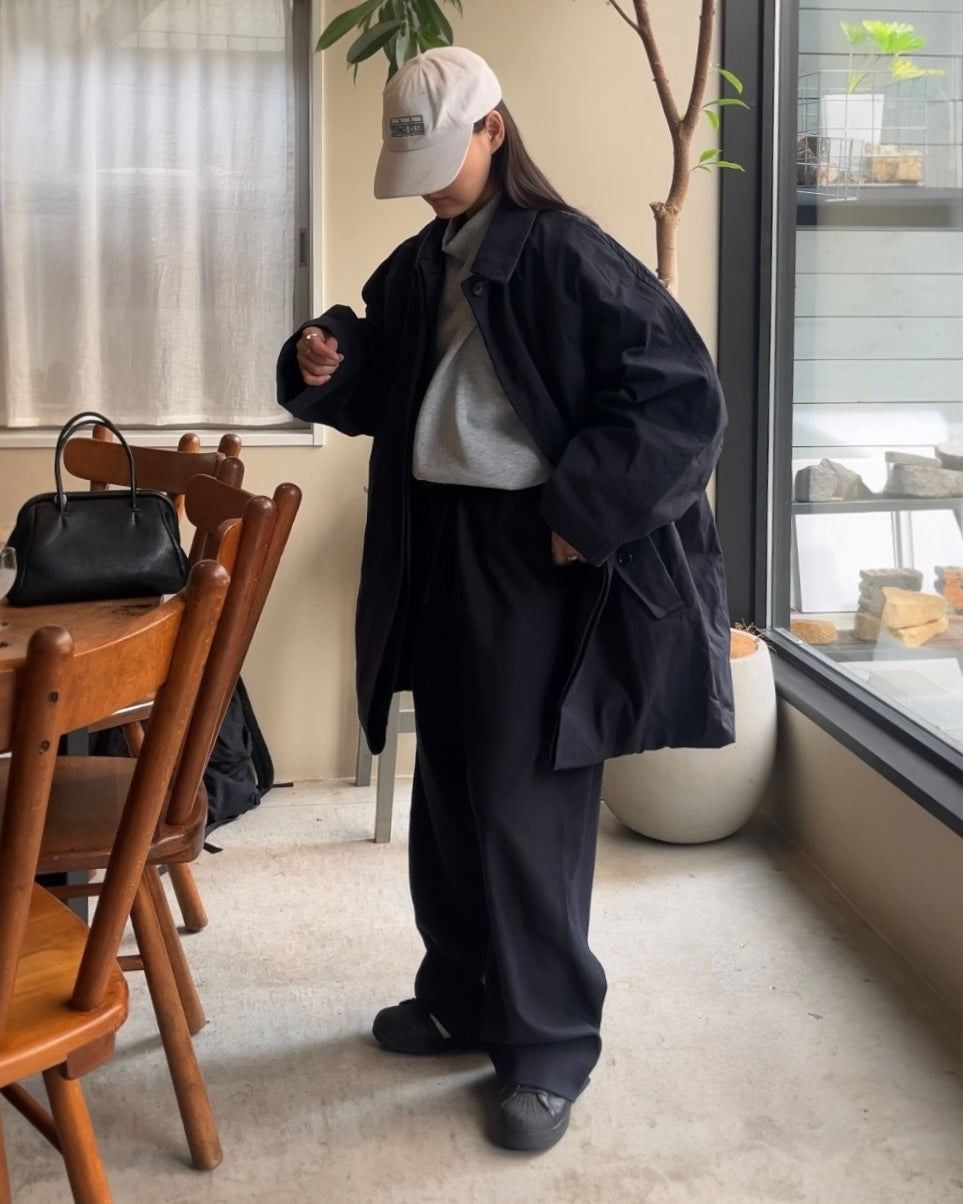 Relax Tuck Easy Pants navy