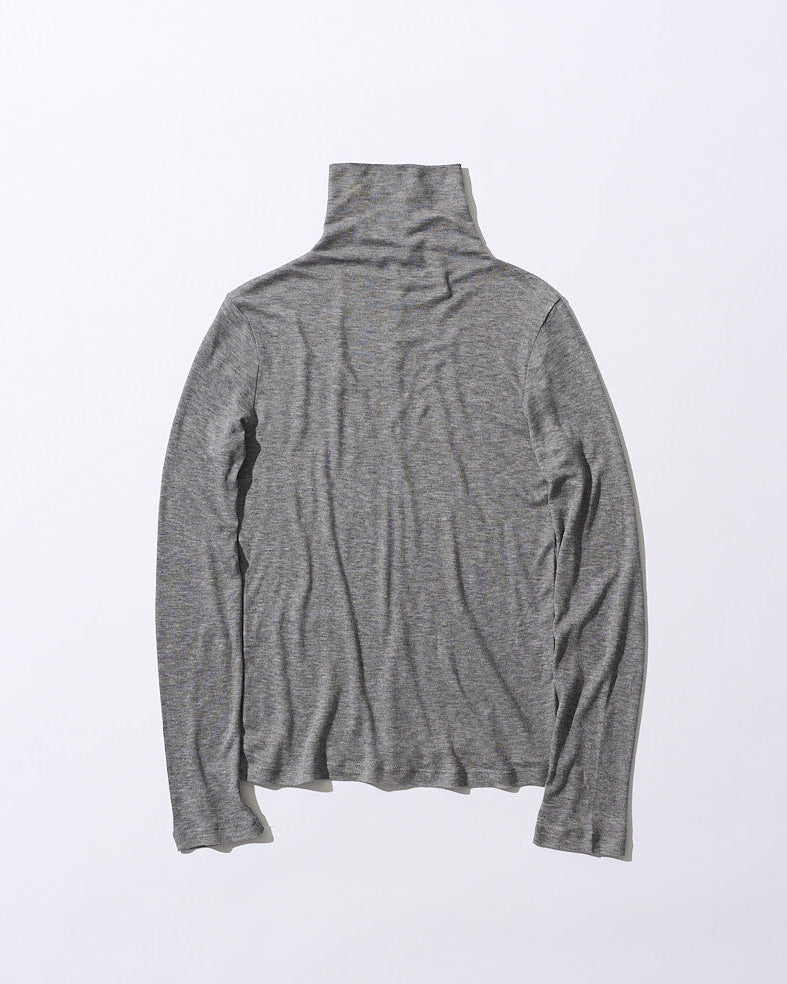 Layer Soft Turtleneck Gray