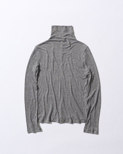 Layer Soft Turtleneck Gray