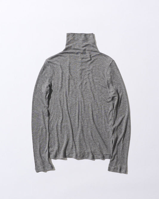 Layer Soft Turtleneck Gray
