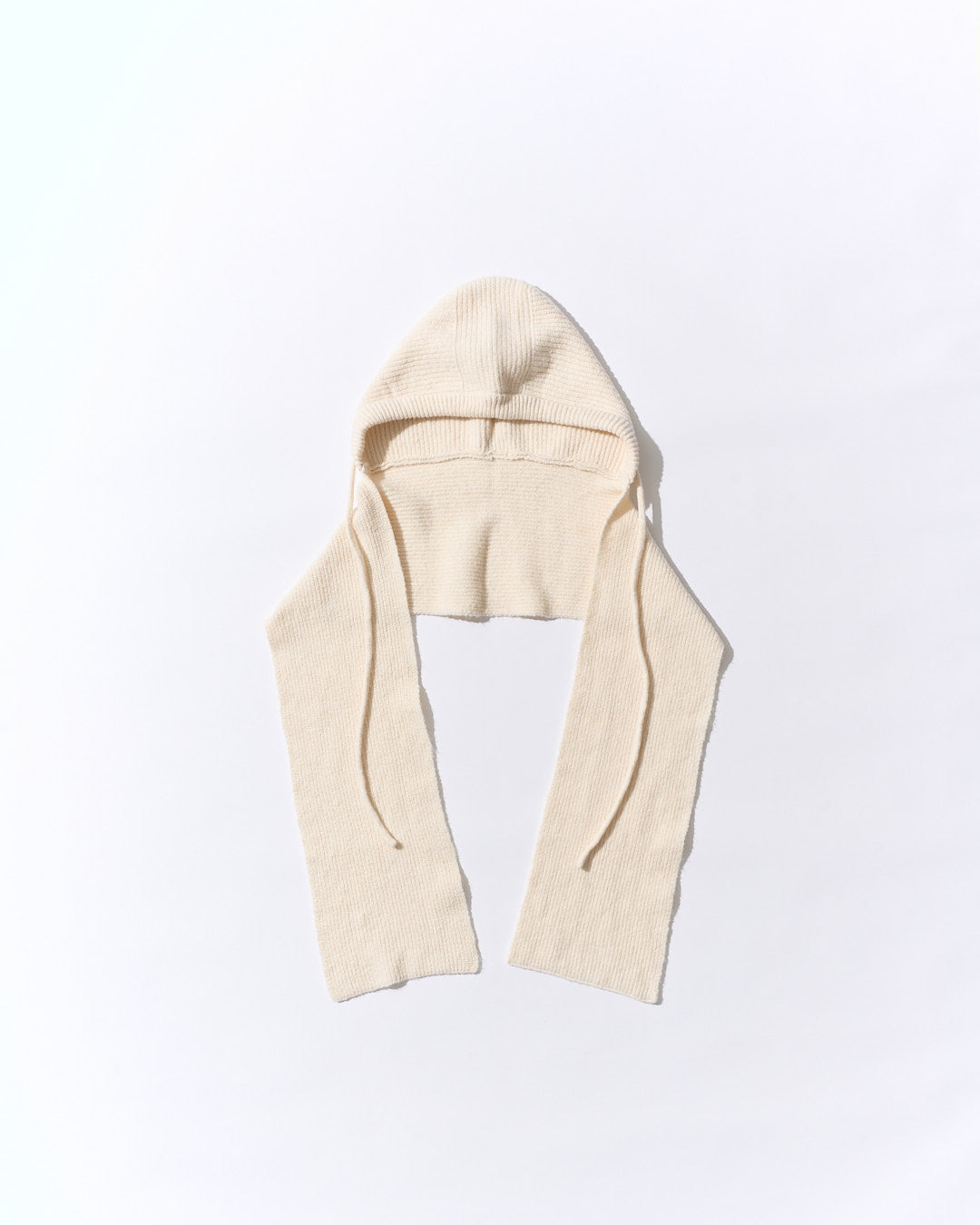 Pure Wool Balaclava Ivory