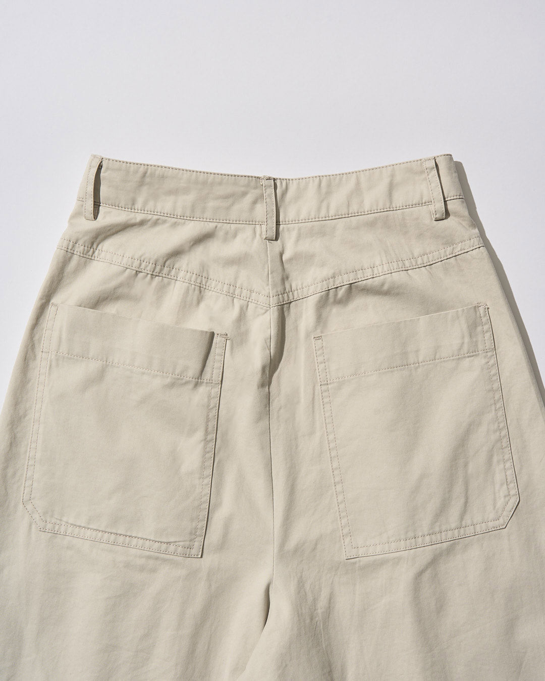 [12/18 new] Warmth Wide Cotton Pants Ivory