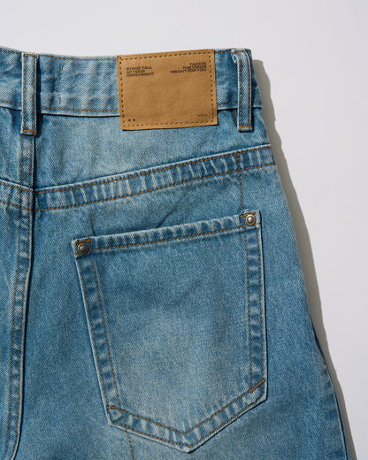 Calm Wash Wide Jeans