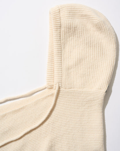 Pure Wool Balaclava Ivory