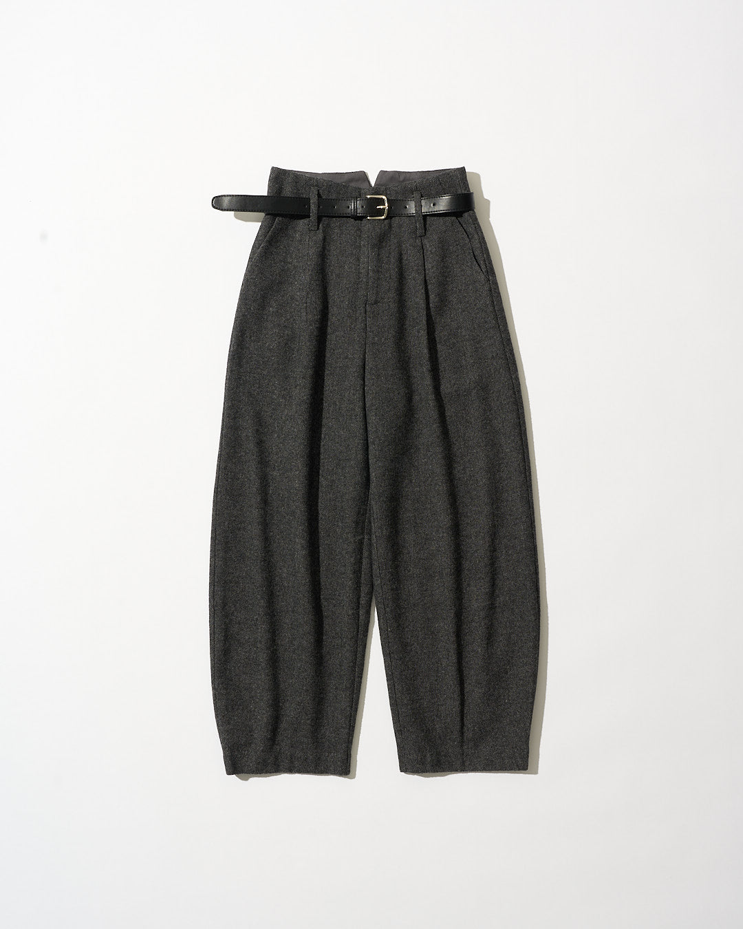 Half-Wool tweed Pants