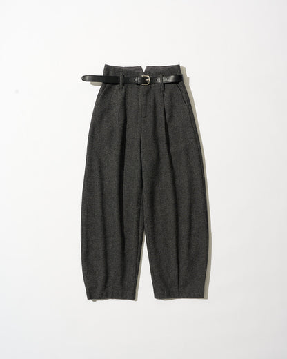 Half-Wool tweed Pants