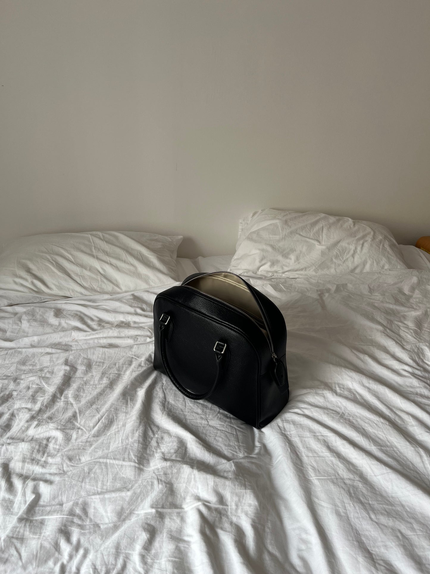 Boston Leather Dome Bag