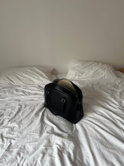 Boston Leather Dome Bag