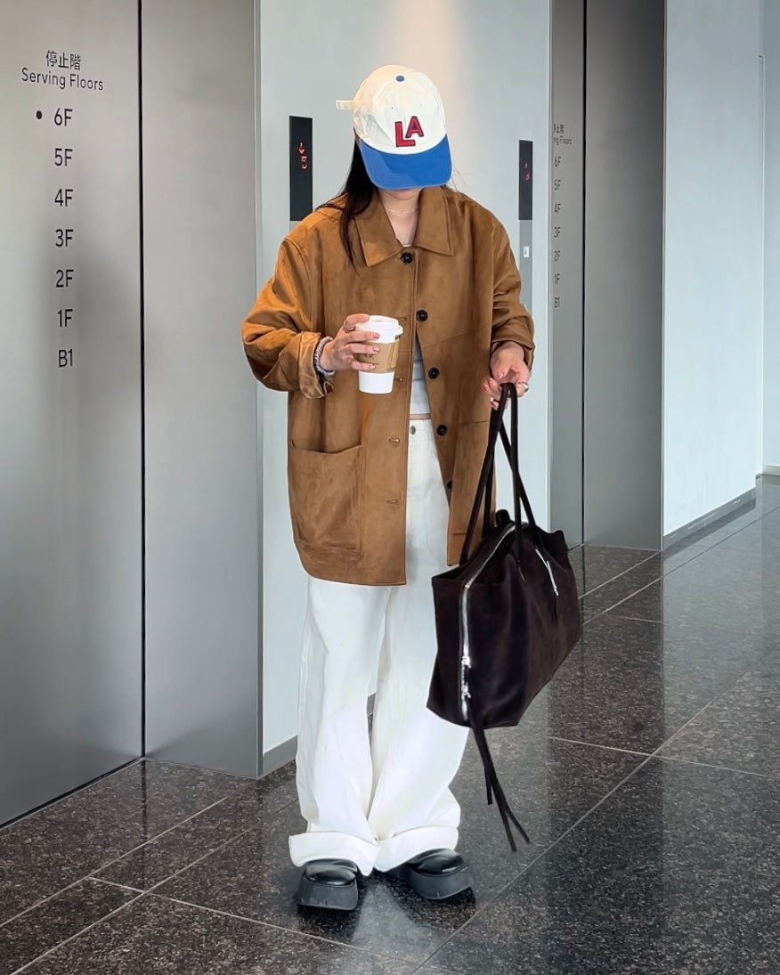 Suede Touch Box Jacket – A.subjjject