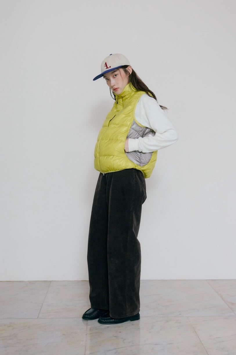 [10/22new] glossy padded vest YW